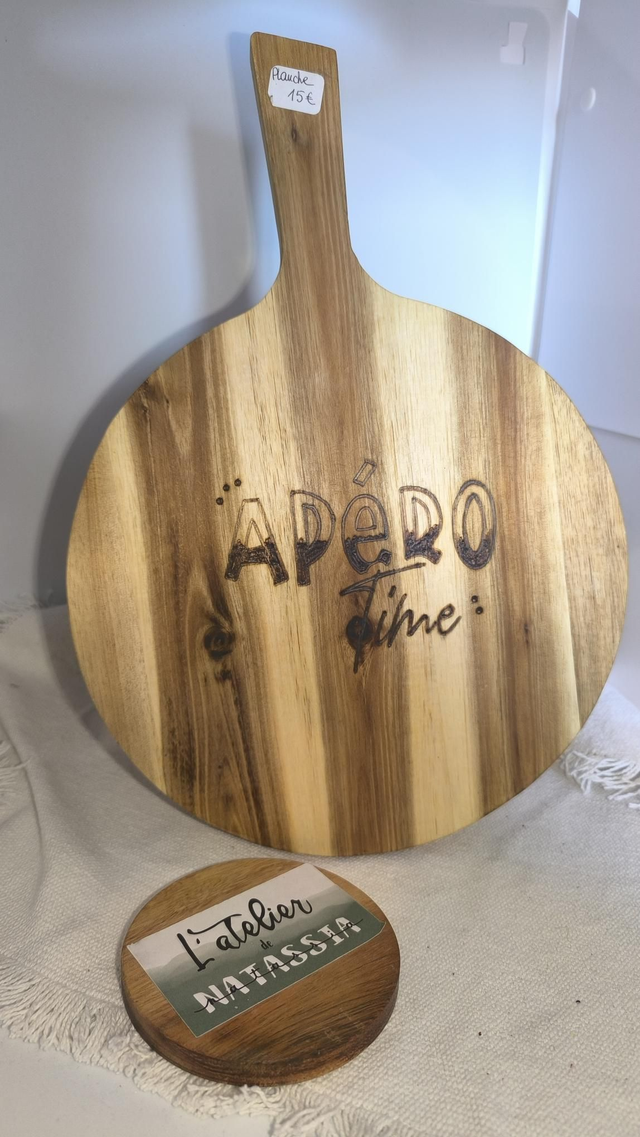 Planche gravée 24cm