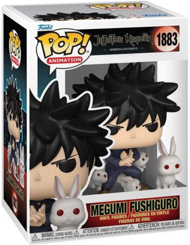 Funko - JUJUTSU KAISEN - POP Funko 1883 - Megumi Fushiguro (Rabbit)