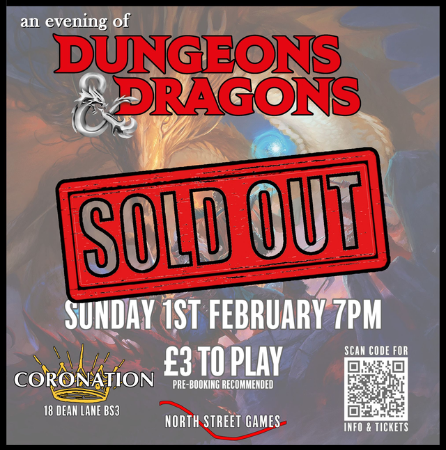 D&amp;D Night at the Coronation (01/02/26)
