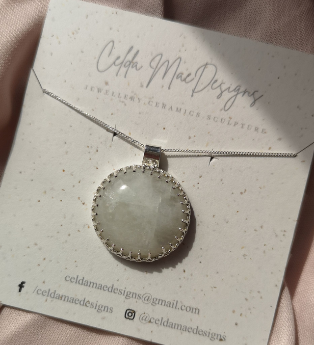 Medium Moonstone Pendant (Reduced)