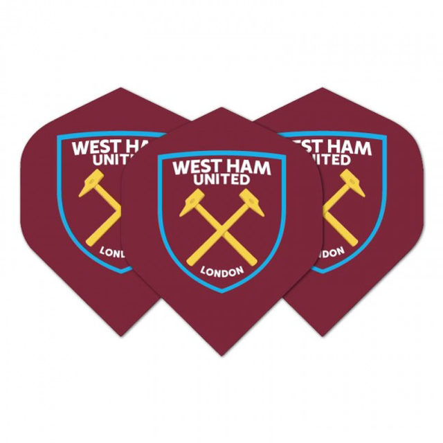 WEST HAM UNITED FOOTBALL CLUB DART FLIGHTS
