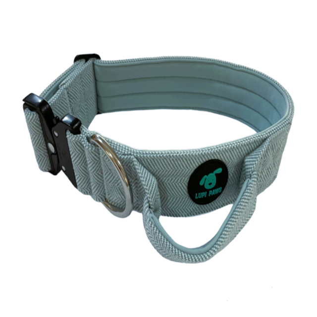 Tweed Collar - Blue