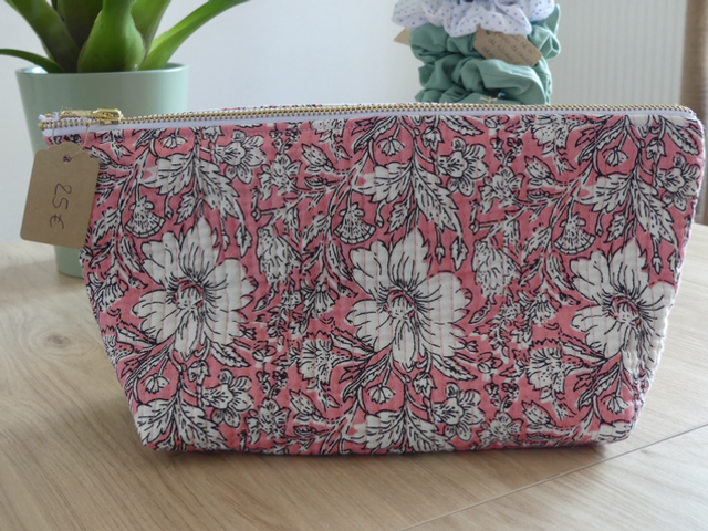 Trousse de toilette Louann fleurie 