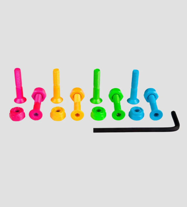 Sushi Coloured Bolts - Allen 1"