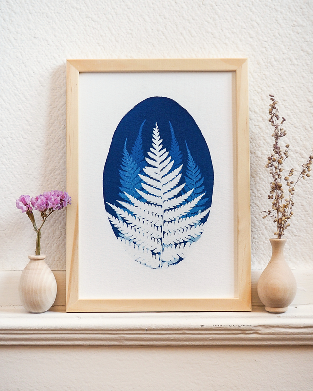 Dégradé de Fougères (Ovale)