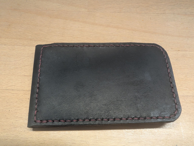 Porte-cartes en cuir