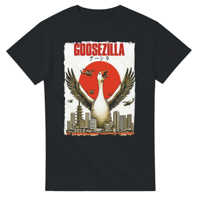 Goosezilla - Godzilla parody T-Shirt