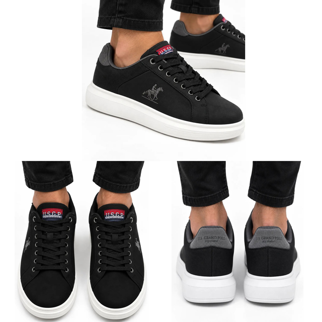 U.S. Grand Polo Sneakers Uomo Black