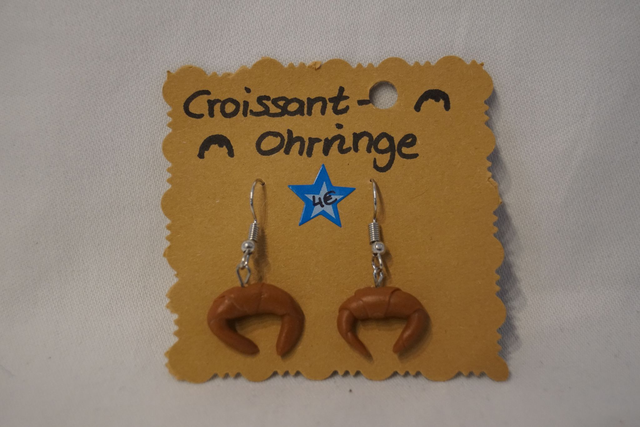 Ohrringe "Croissant" 