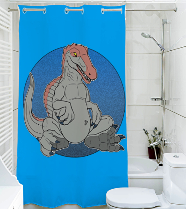 Spinosaurus Duschvorhang 140cm x 200cm