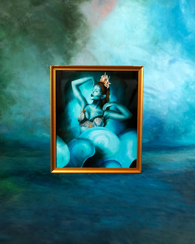 Tirage "Under the Sea" encadré 