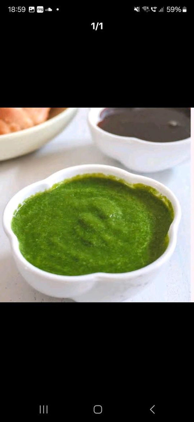 Green chutney 2tubs