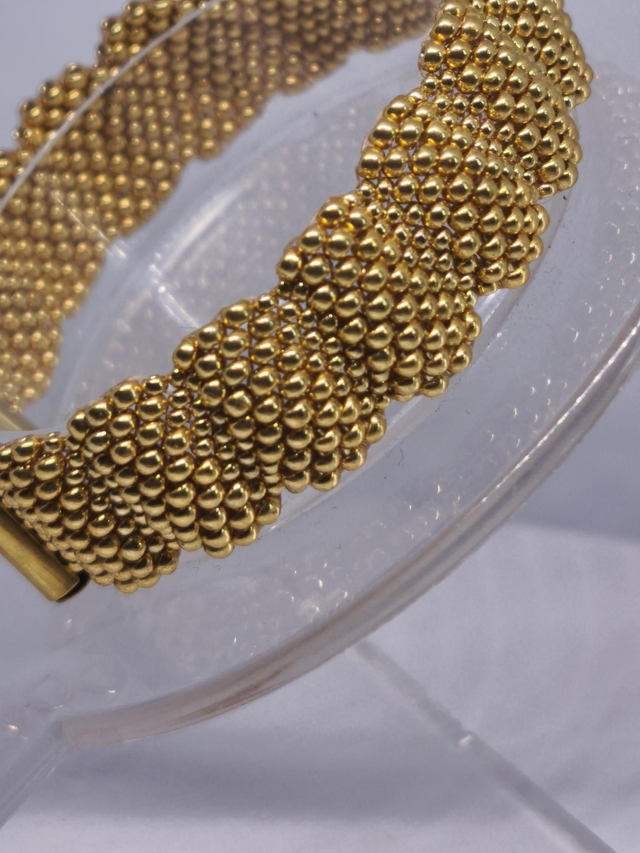 Bracelet beadweaving 16,5cm