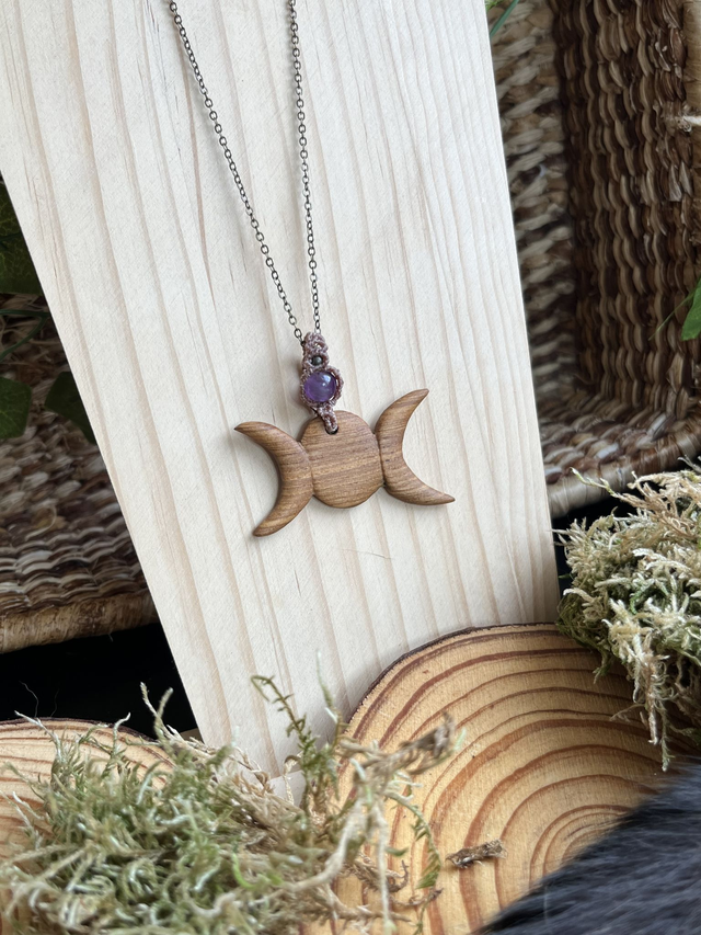 Pendentif "Triple Lune"