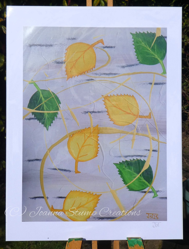 Open Edition Fine Art Print Large, from my "Spiritual Trees" collection, "Renewal"