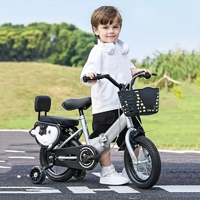 Kids' Mountain Bike with Training Wheels