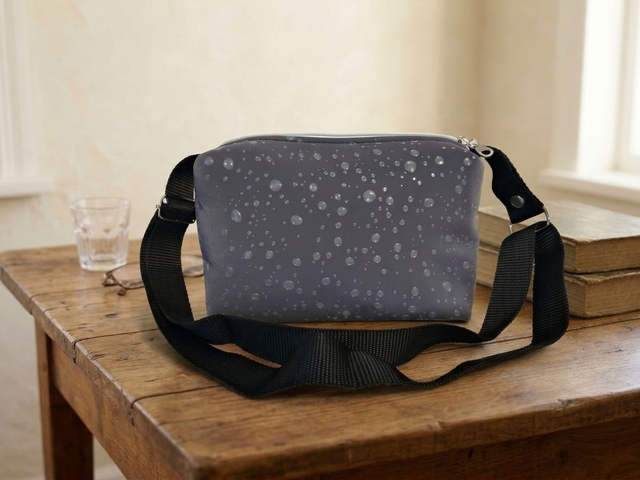 Sac l'Essentiel 'Pluie' - Gris