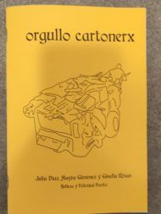 Orgullo cartonerx - Giselda Rivas, Julia Díaz, Mayra Giménez