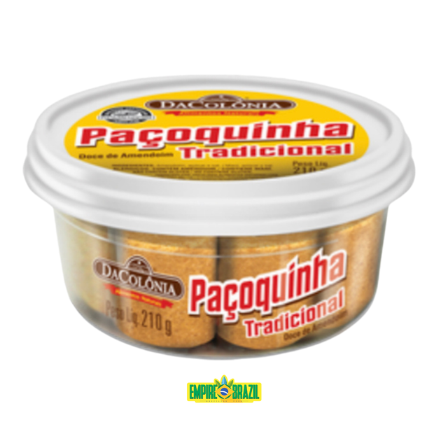 Pacoca em Rolha Embrulhada / Peanut Candy DaColonia 210g