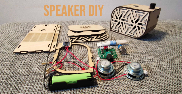 ENCEINTE EMIO #1 – KIT MONTAGE DIY🔊