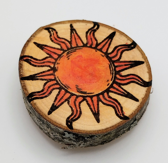 Fridge Magnet - Sun 