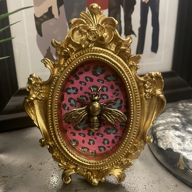 Framed Resin Bug 