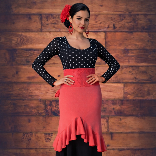 186 Taille M Surjupe coreil Flamenco