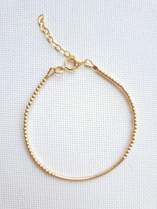 LINÉA  gold filled - bracelet 