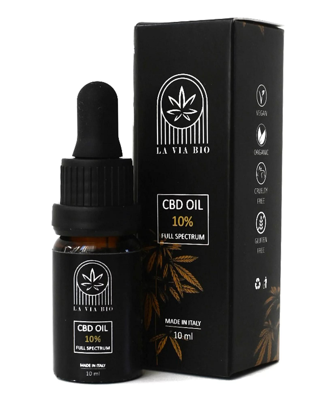 Olio cbd 10% made in italy 10ml