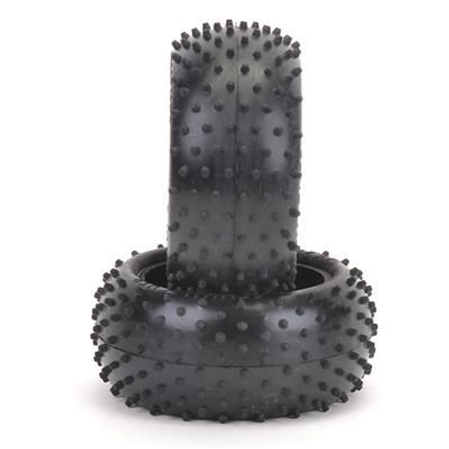 Mini Spikes 2 Yellow - Rear Tyres - (pr) #U6558