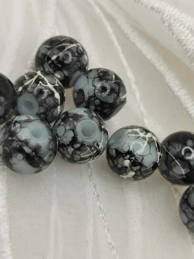 Perles en Verre Teinté