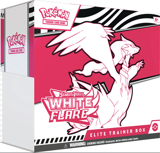 White Flare Elite Trainer Box