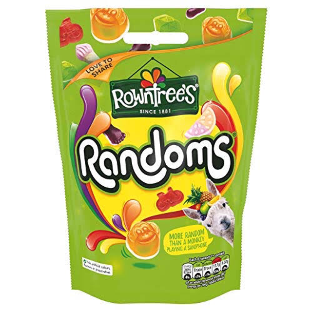 Rowntree's Randoms Sweets Sharing Bag 120g
