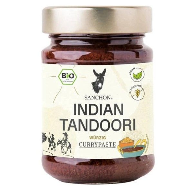 Sanchon Tandoori Curry Paste, 190g Glas