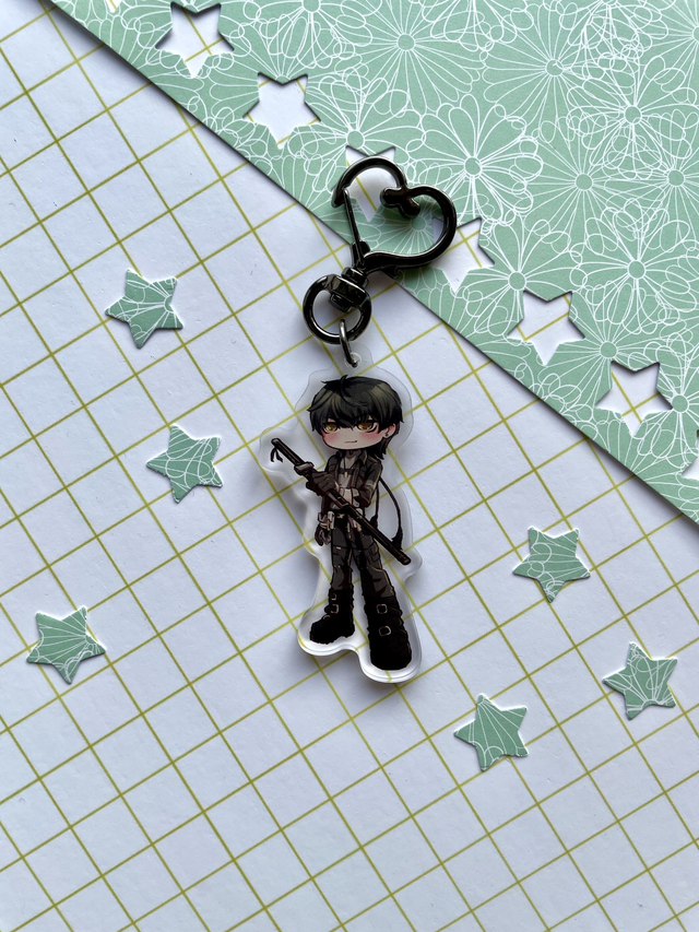 Rover Male Wuthering Waves Keychain 
