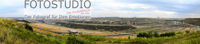 Tagebau Garzweiler II Jackerath 120x30 cm (Leinwand)