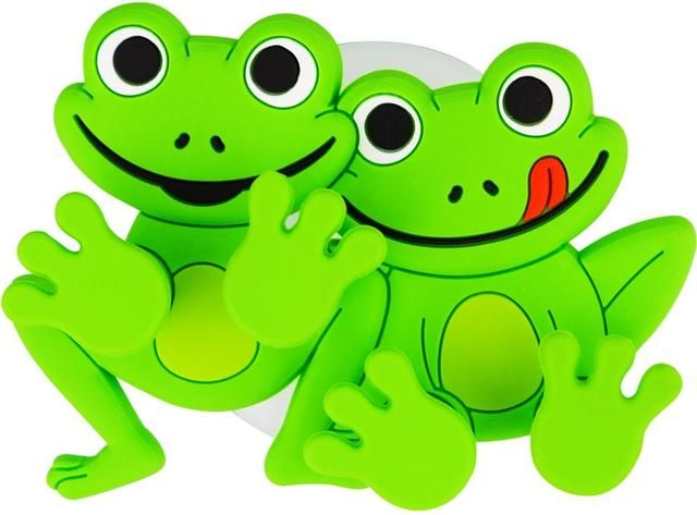 Pylones Ani-toothi, Toothbrush Holder, Green