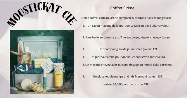 Coffret Sirène  Box 