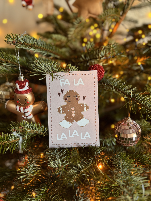 Carte de Noël - Biscuit 🎅🏻
