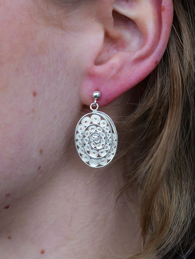 Oval Earrings