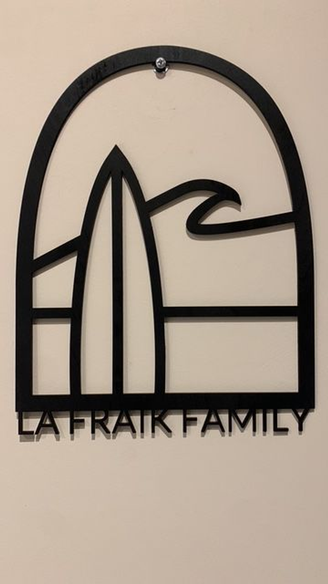 Décoration murale vague et surf personnalisé