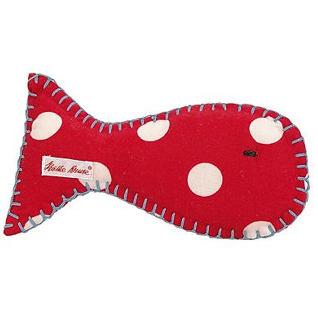 Käthe Kruse Greifling Fisch rot