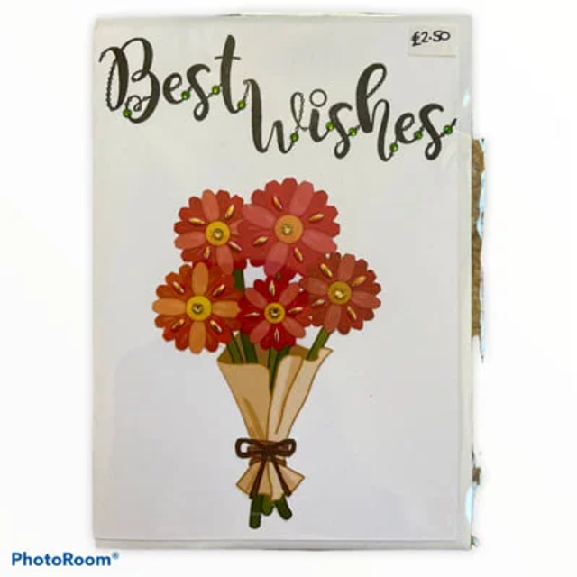 Best Wishes Card