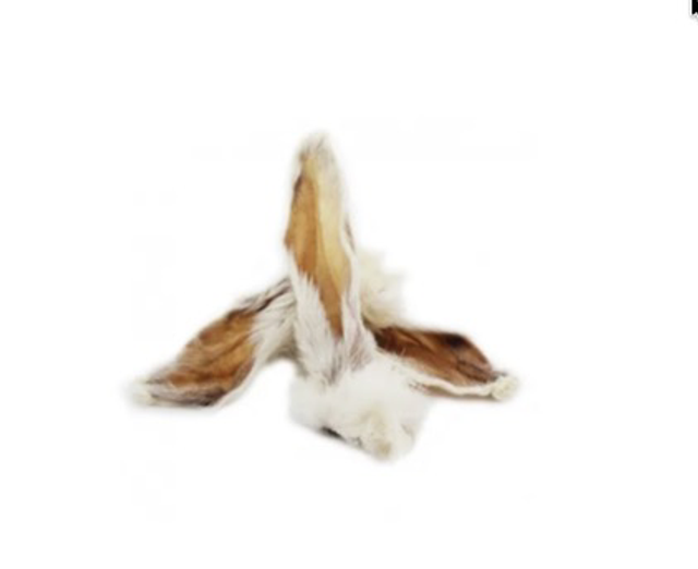 Oreilles de lapin avec poils 100g