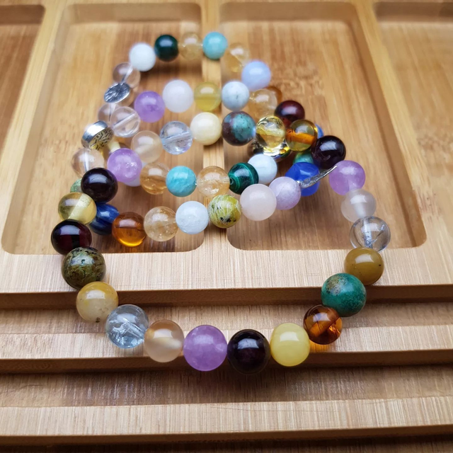 Bracelet Chemin de Vie 24 perles – Création Vibratoire Personnalisée