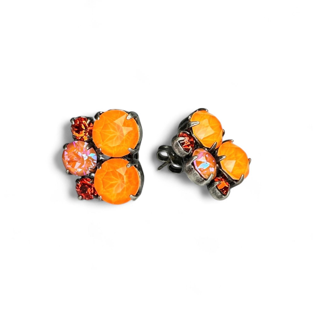 Ohrstecker FIVE Electric Orange Mix, Orange