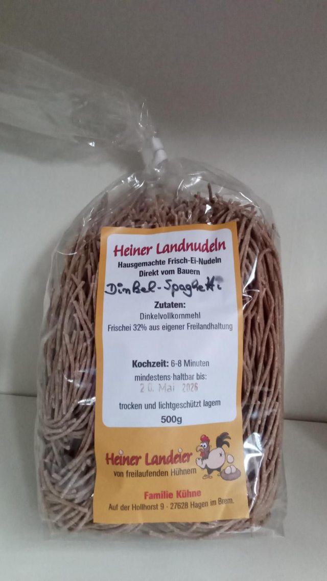 Dinkel spagettie