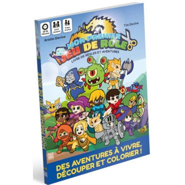 Mon Premier Jeu De Rôle - Livre De Règles Et Aventures