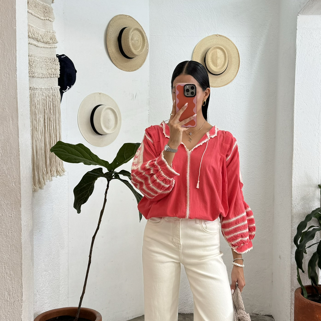 Blusa Odin salmon 