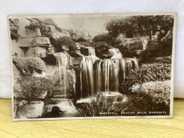 Ramsgate, Waterfall, Madeira Walk, Kent, Posted 1929 Pelham Postcard, Our Ref:. R2